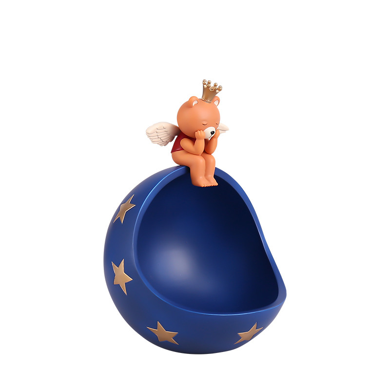 Key storage and ornament of cartoon gateway Blue - Shop at LoveMi
