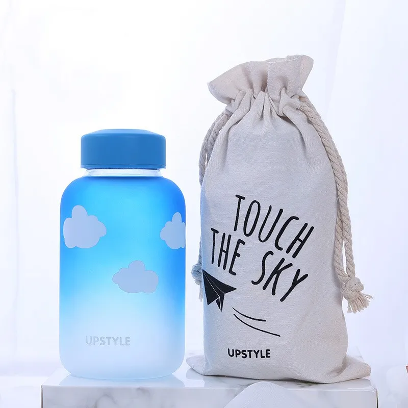 Lovely style portable glass - Frost Blue Sky