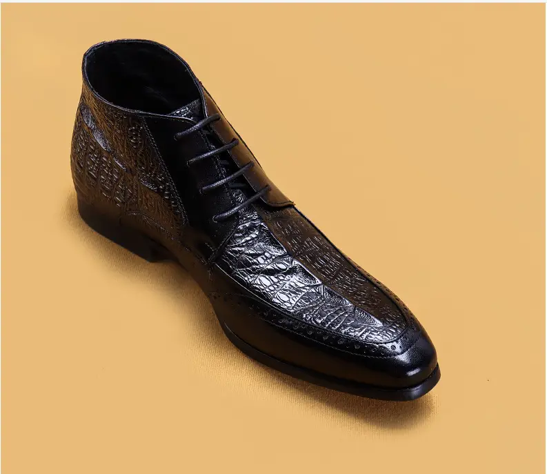First layer cowhide men's Martin boots