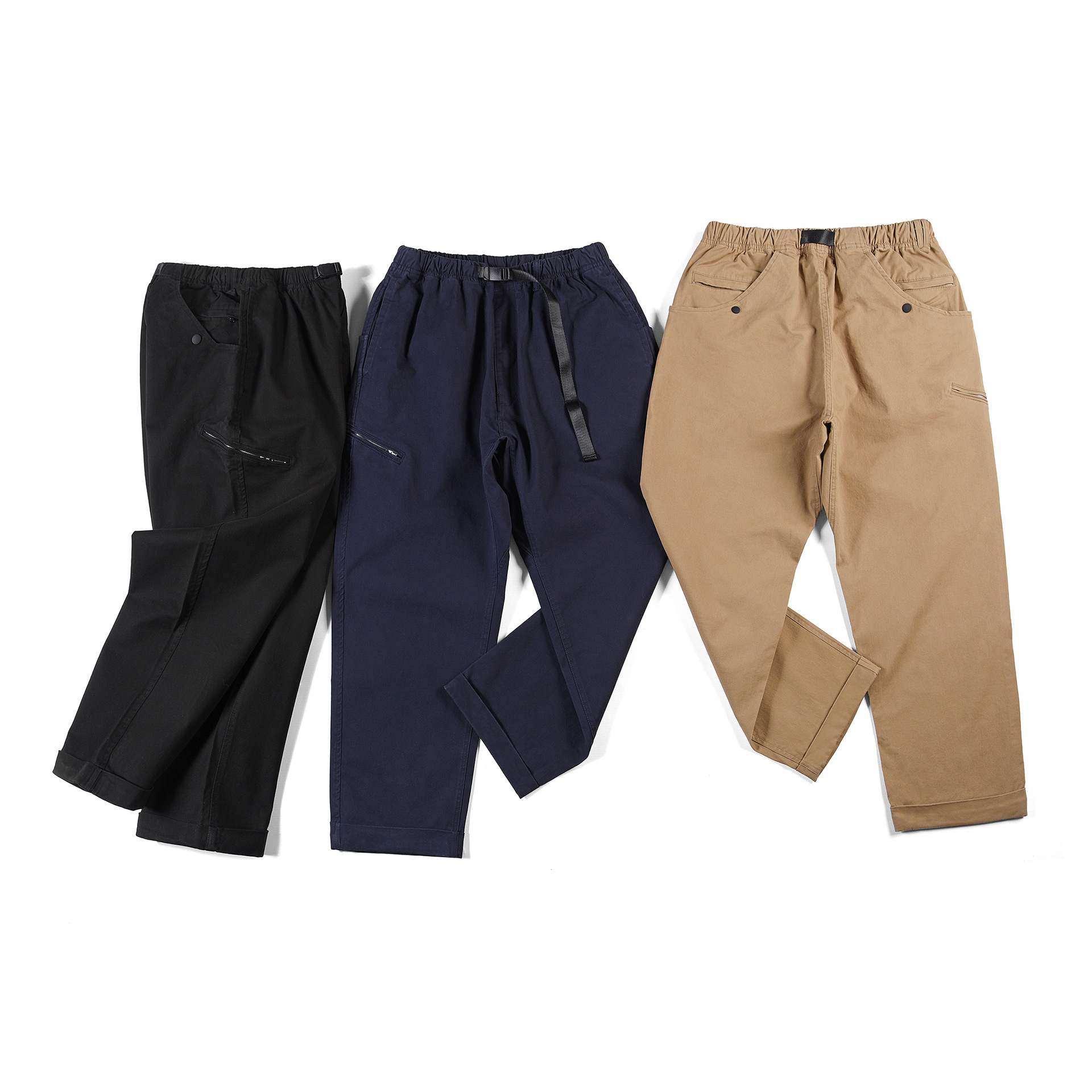 Couple Style Four Seasons Tapered Straight Trousers