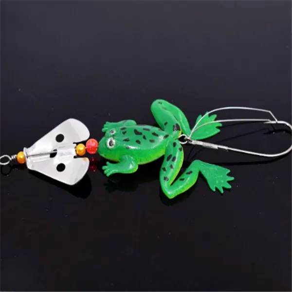 Revolving Sequins and Bait Against Frogs