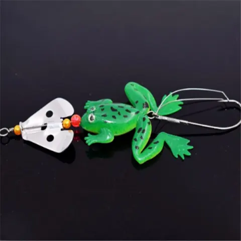 Revolving Sequins and Bait Against Frogs