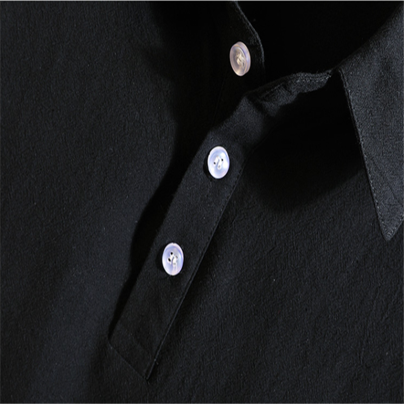 ستايل ياباني هاراجوكو بأكمام قصيرة وياقة