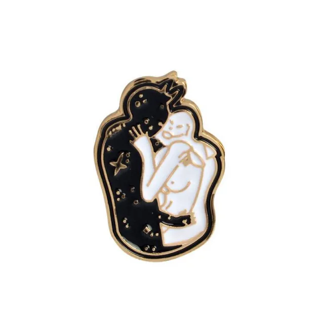 Girly cartoon brooch 1 Style - Shop at LoveMi