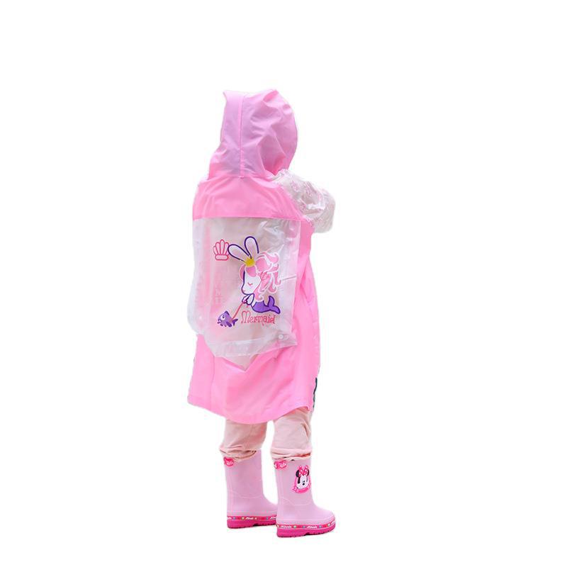 Schoolbag raincoat for boys and girls