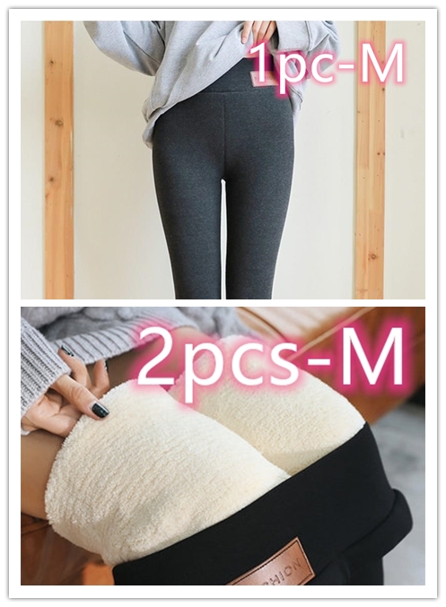 Female Winter Thick Velvet Leggings Setc - Shop at LoveMi