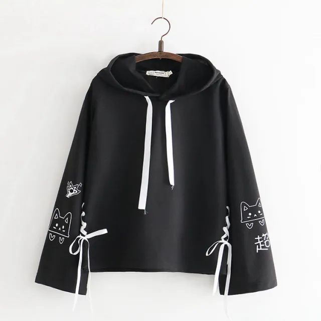 Loose and versatile student bottoming shirt Black - Shop at LoveMi