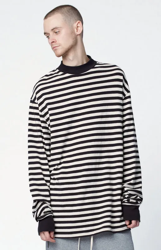 Cotton long sleeve men's terry cloth Stripe - Shop at LoveMi