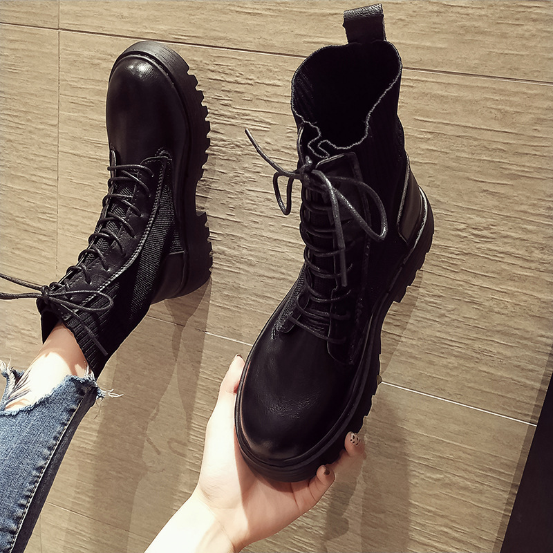 British style Martin boots women's new spring thin style