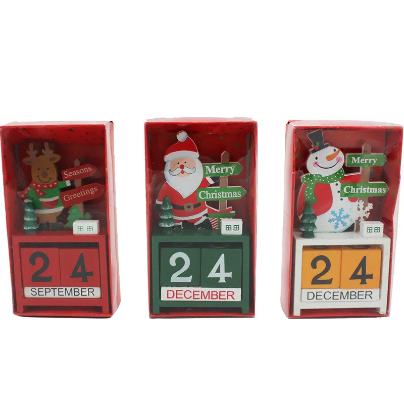 Christmas wooden calendar ornaments – image 5
