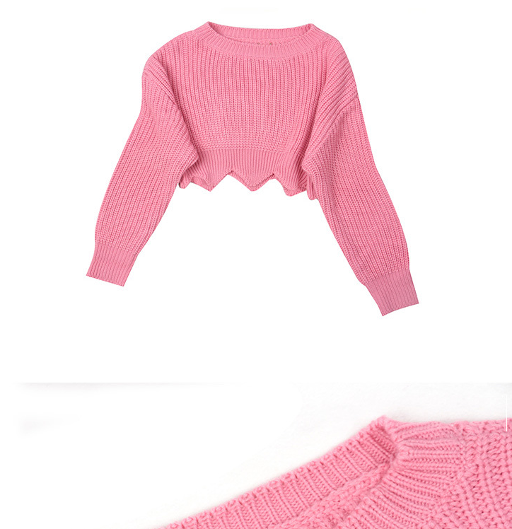 Ladies loose casual long sleeve sweater sweater