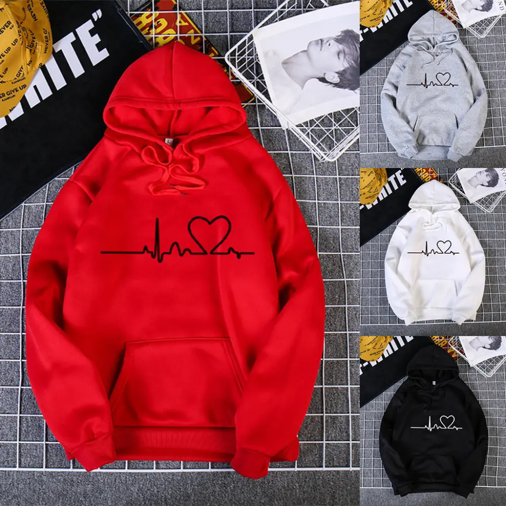 Fleece Casual Plus Size Hoodie Fashion Sport for Women