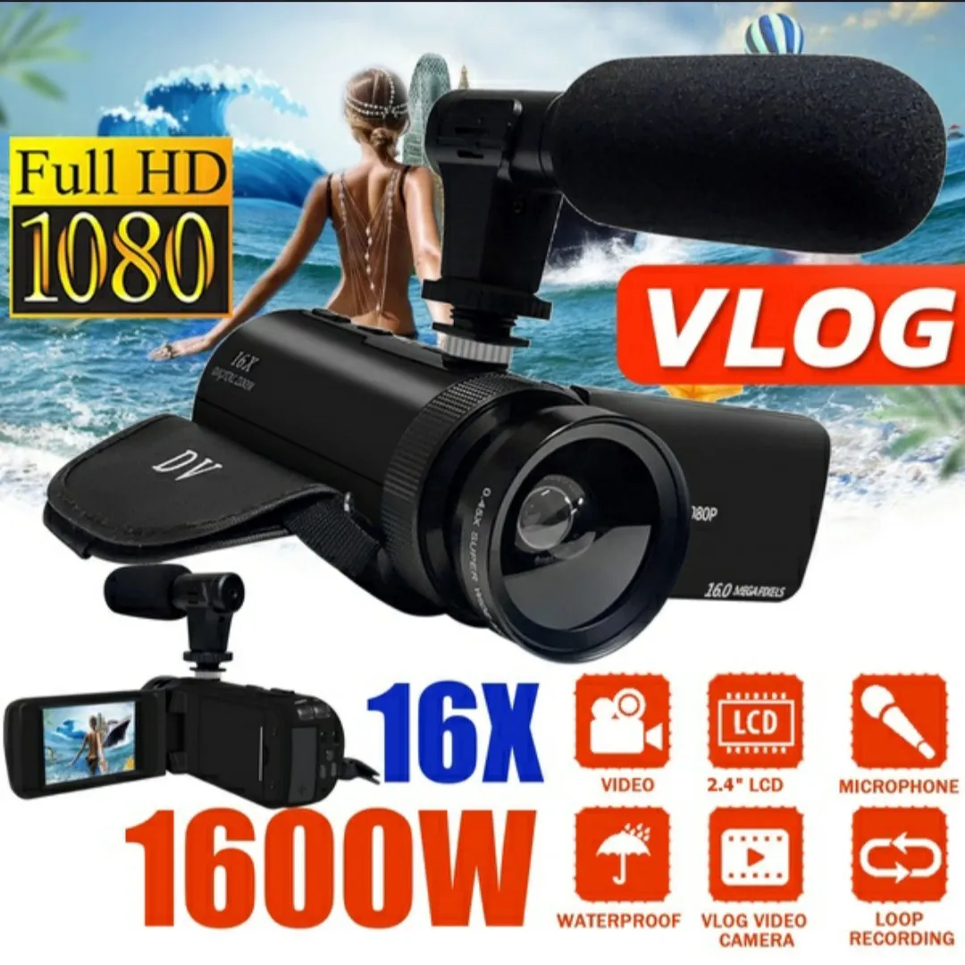 New 16 Megapixel Microphone HD Digital Camera – image 2