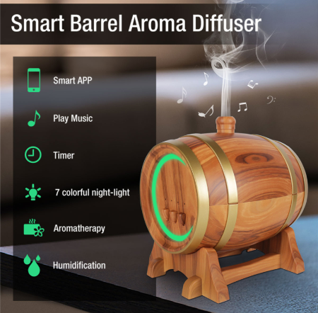 Smart APP aromatherapy machine Eu Oak Grain - Shop at LoveMi