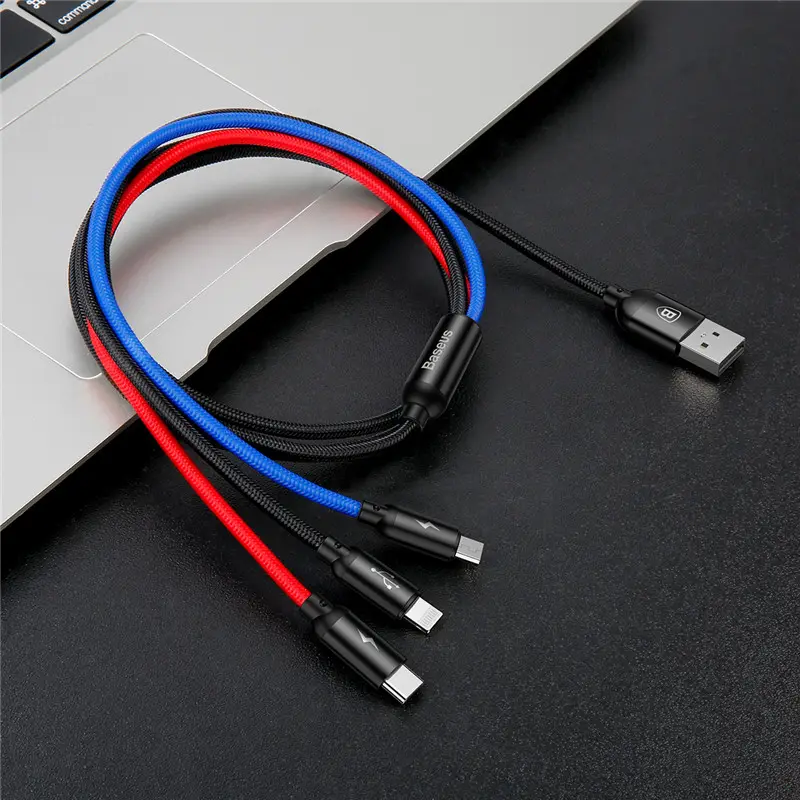 Baseus one with three fast charging data