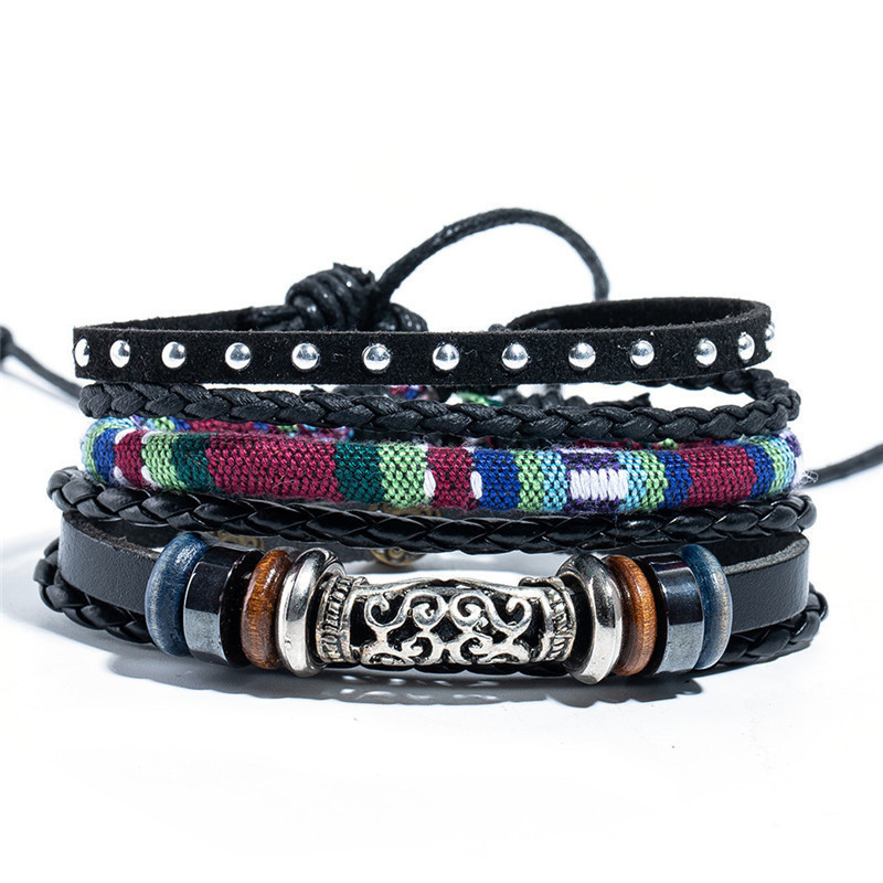 Ethnic style multi-layer handmade bracelet