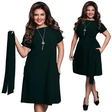 Plus Size Dress for Women Big Ladies Clothing