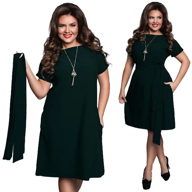 Plus Size Dress for Women Big Ladies Clothing