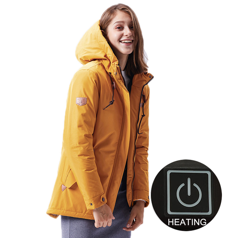 Fever mid-length warm cotton coat