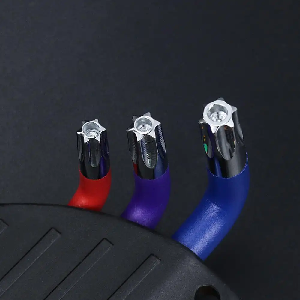 Color Inner Hexagon Chrome Vanadium Steel Ball Wrench