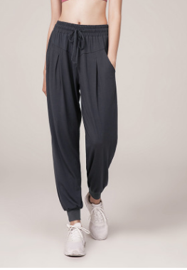 Fall loose high waist gym pants Grey - Shop at LoveMi