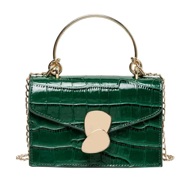 Trendy All Match Single Shoulder Messenger Handbag Green - Shop at LoveMi