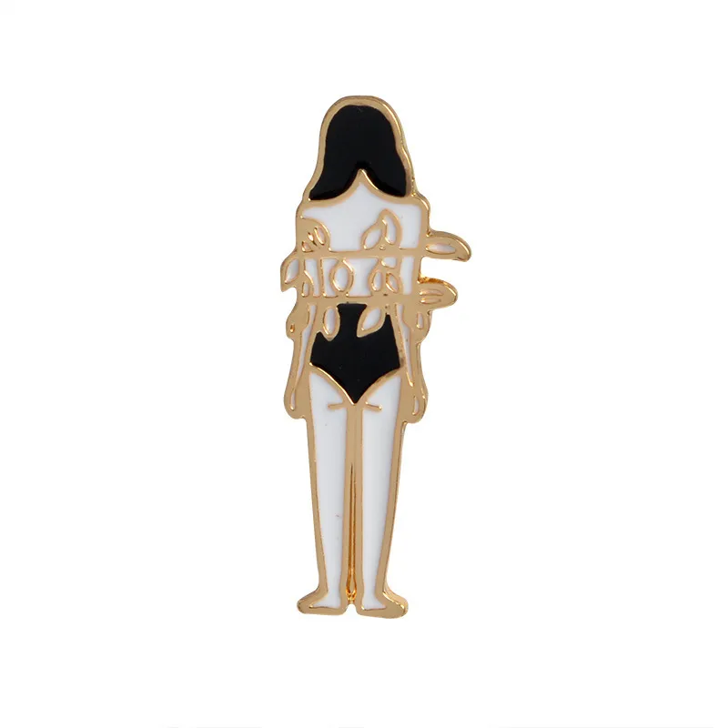 Girly cartoon brooch - 3 Style