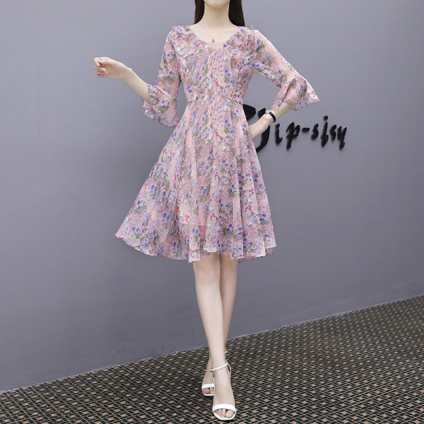 Thin chiffon fairy dress