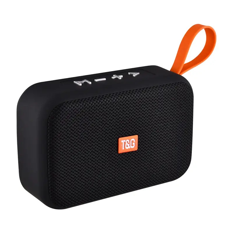 Portable Bluetooth Speaker with FM Radio and Hands-Free Calling — Black