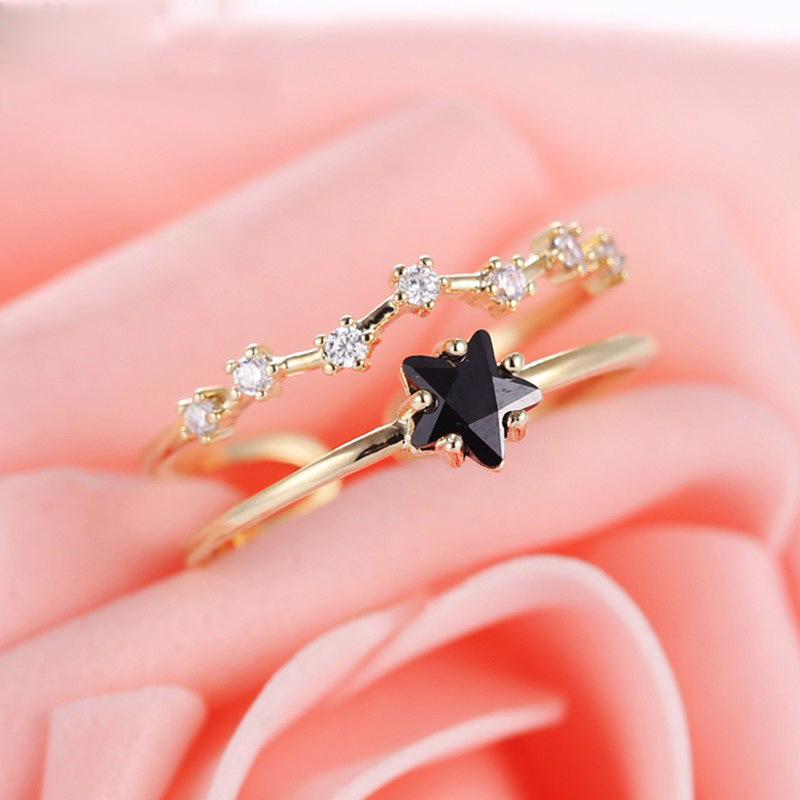 Star double-layer live ring