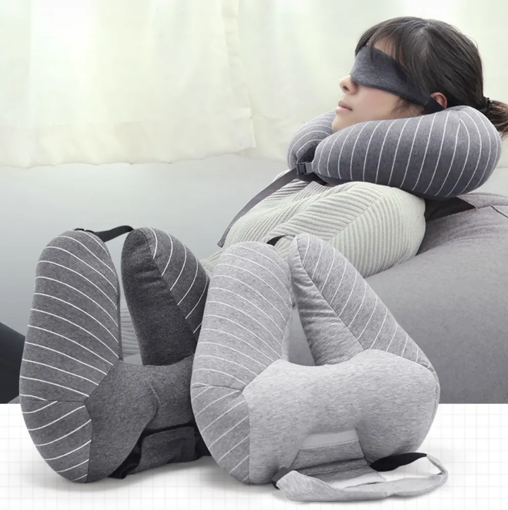 Travel Pillow Foam Particle U-shapedcervical Neck Lumbar