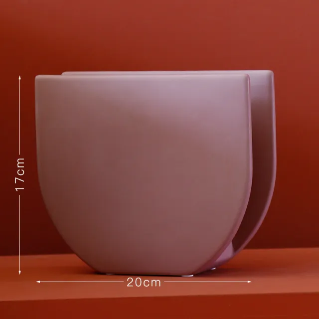 Creative ceramic vase Purple M - Shop at LoveMi