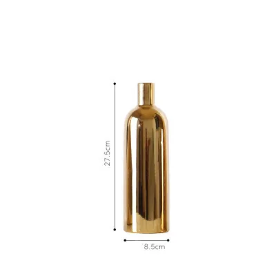 Plating ceramic vase - 27.5Cm