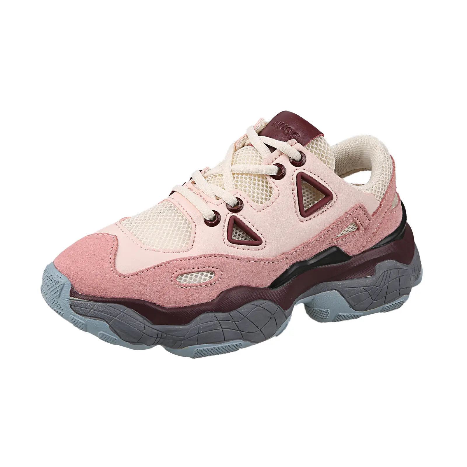 New breathable, hit color trendy all-match single shoes