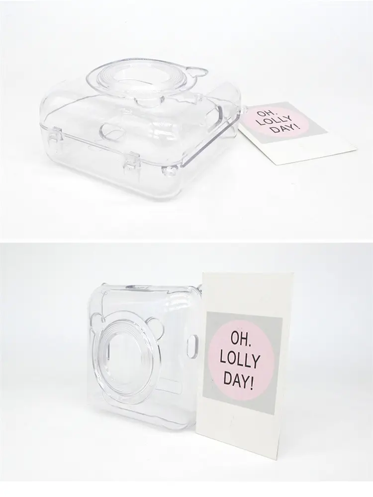 Crystal Protective Case Thermal Printer Colorful