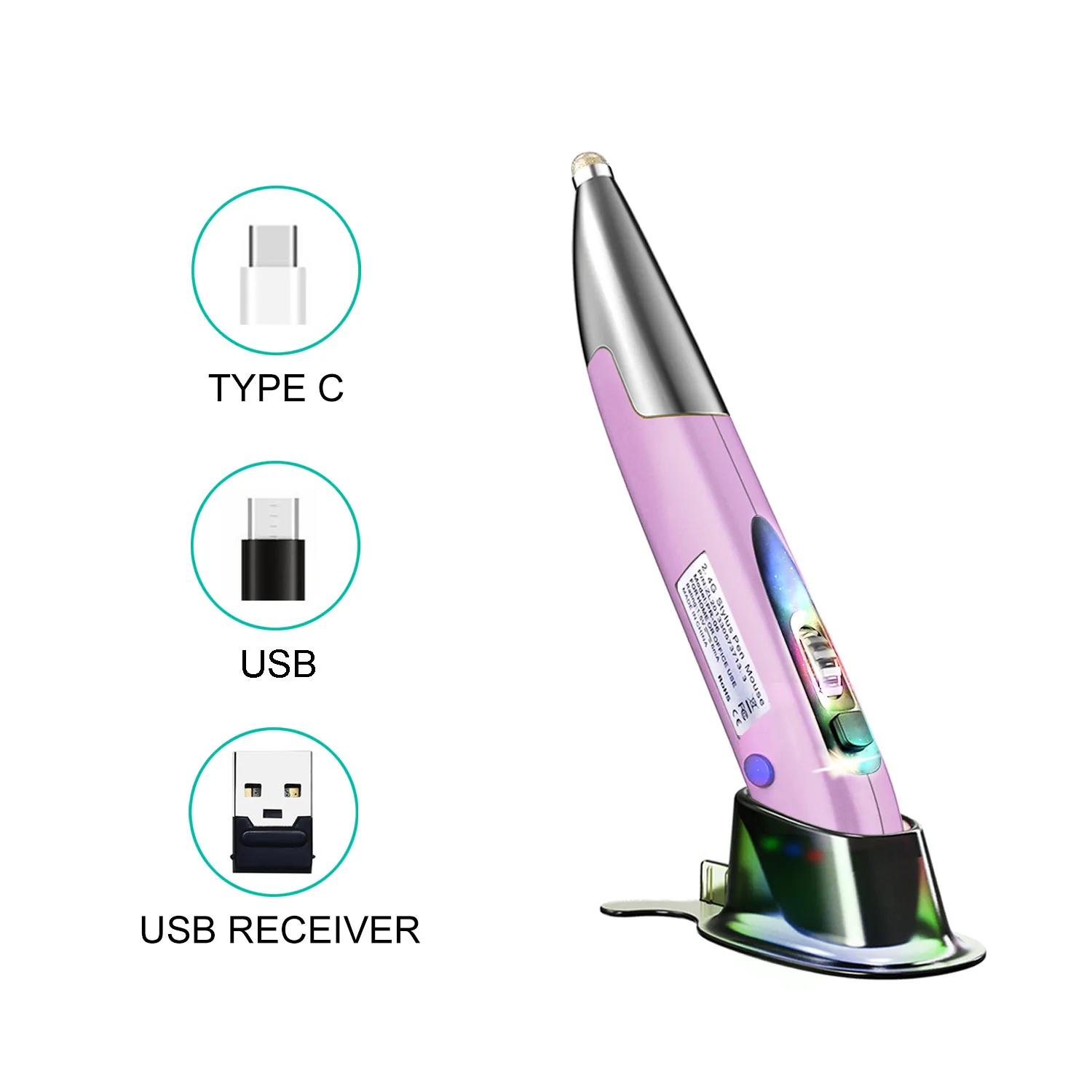 Personalized Creative Vertical Pen Mouse – image 7