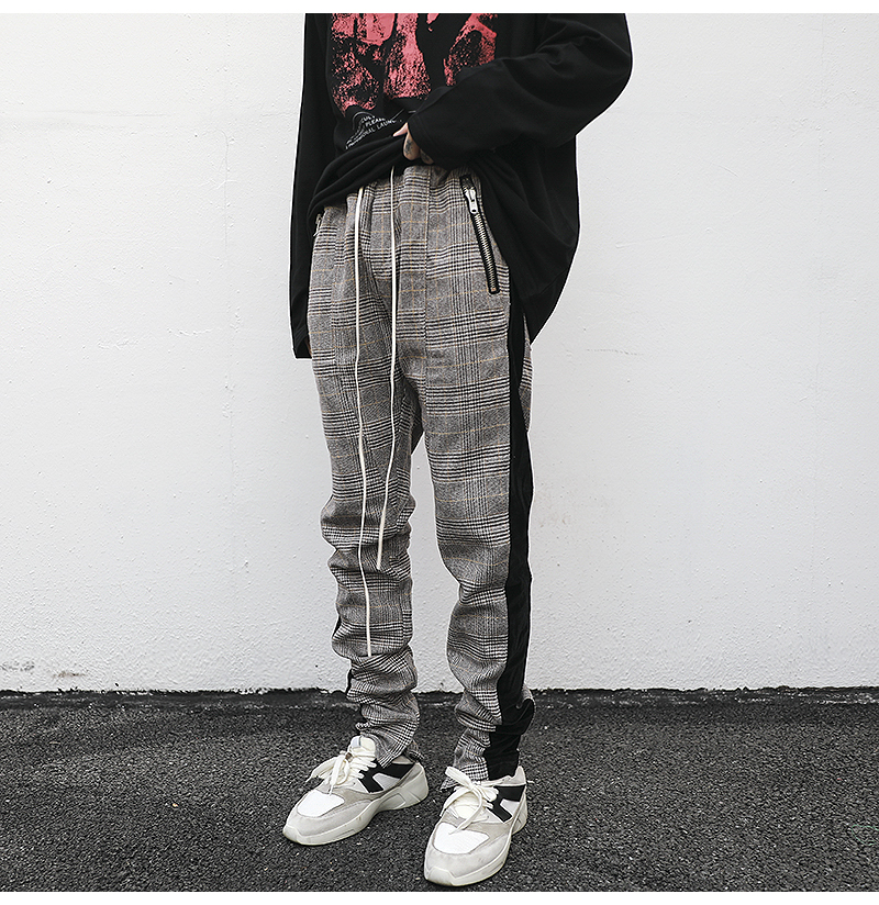 Men's Fashion And Comfort Plaid Track Pants