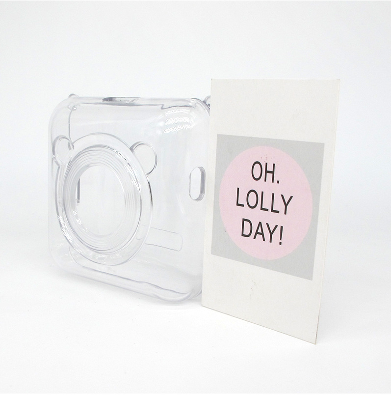 Crystal Protective Case Thermal Printer Colorful Protective Case 3