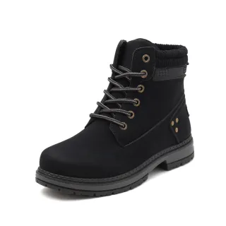 Martin boots women plus velvet - Black
