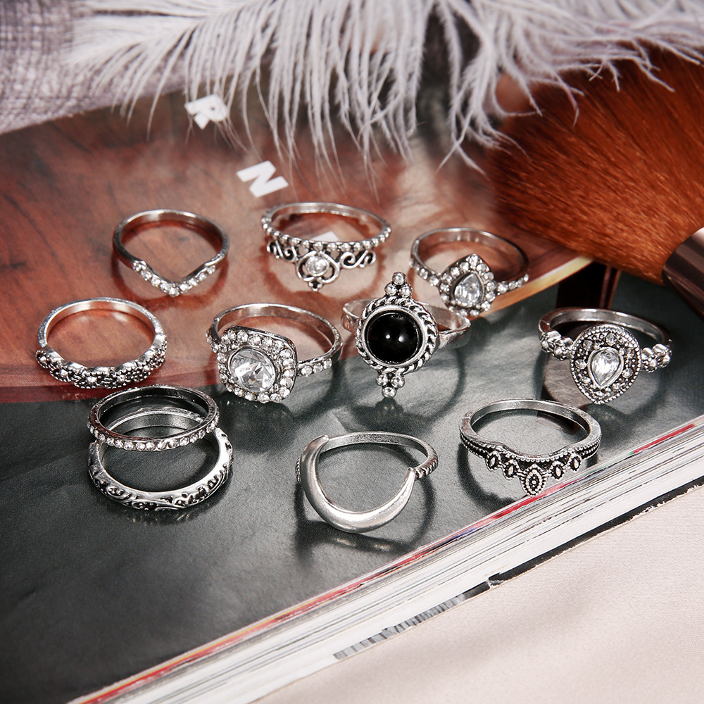 11-piece ring set