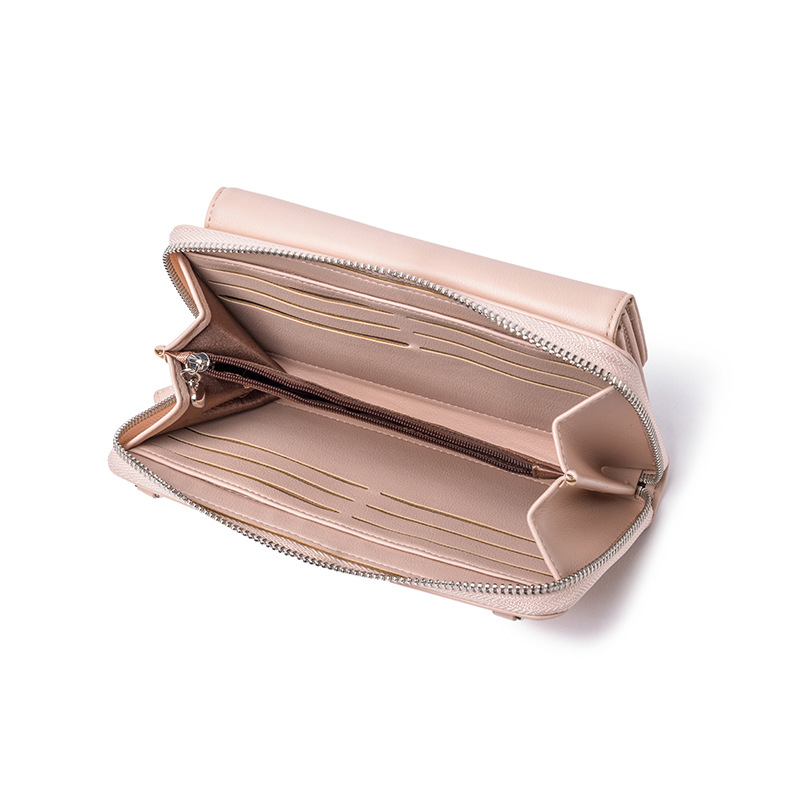 Large capacity stylish long wallet — view 3