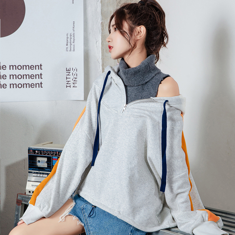 Women's Loose Hooded Thick Fashion Sweater