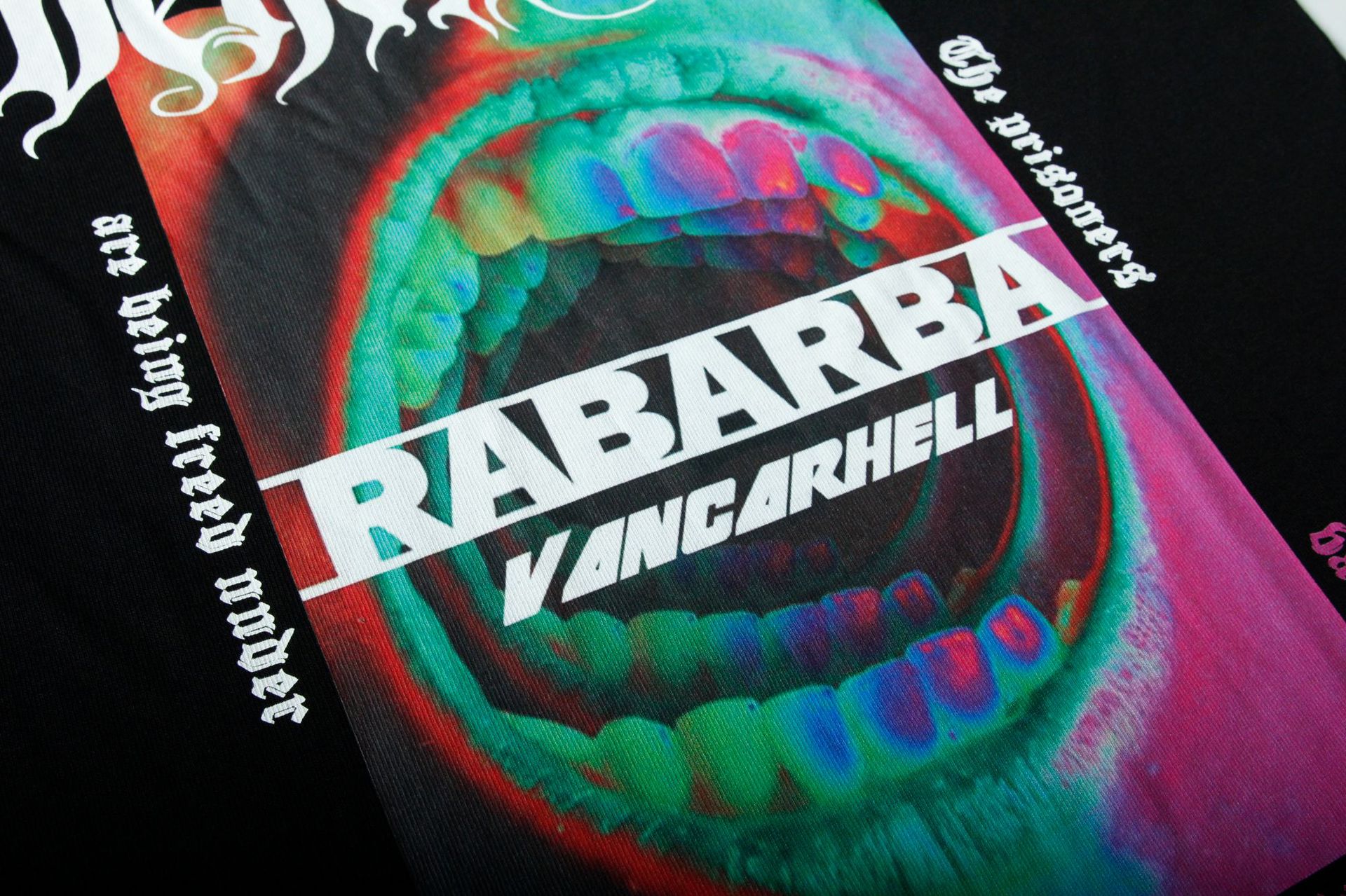 Portrait print long sleeve t-shirt