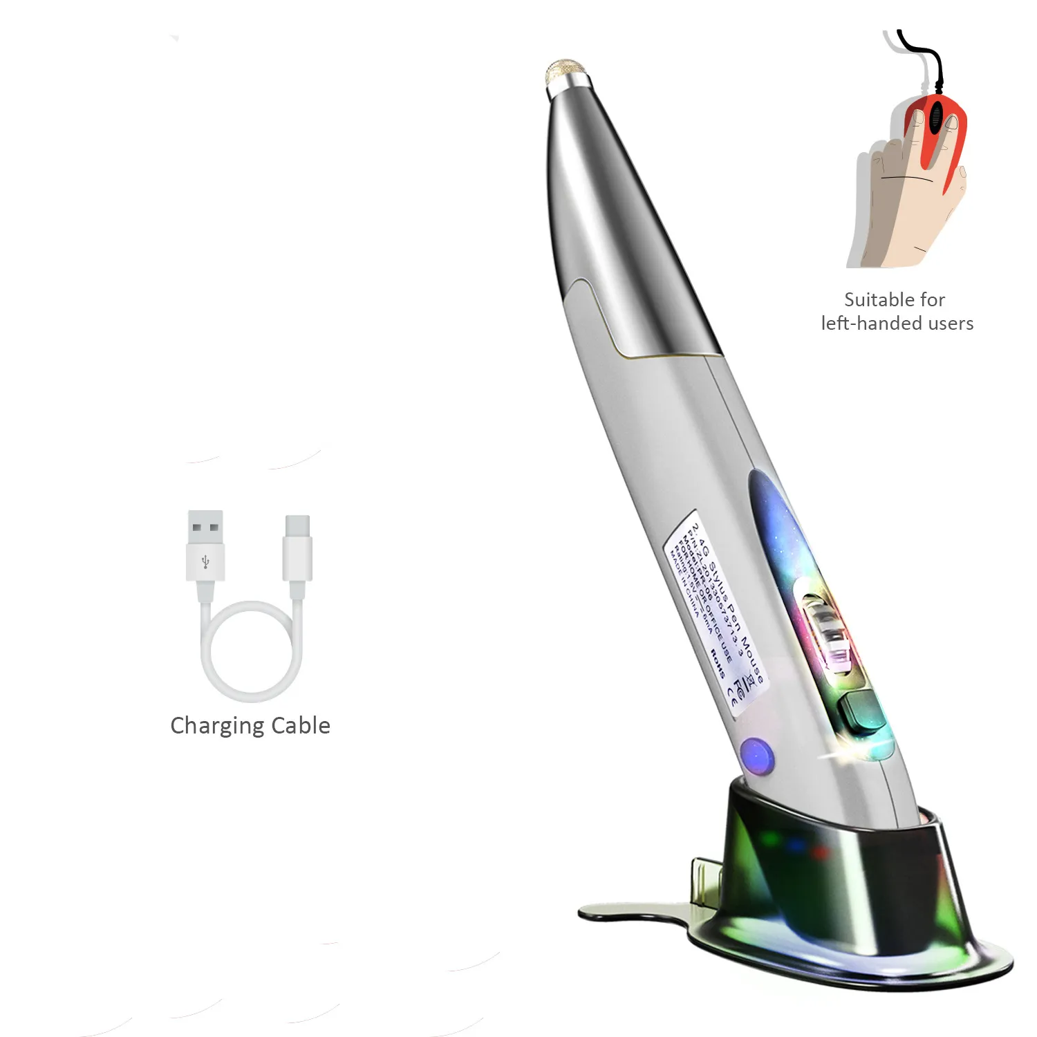 Personalized Creative Vertical Pen Mouse – image 8
