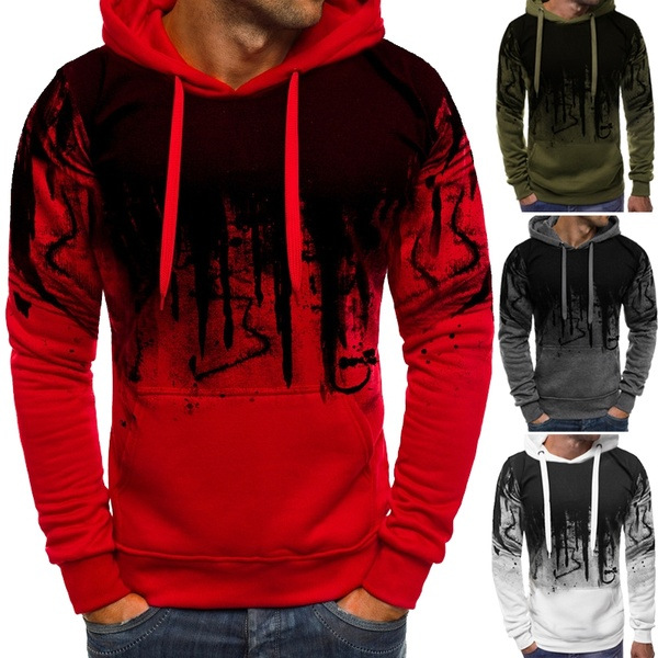 Personalized letter print hoodie