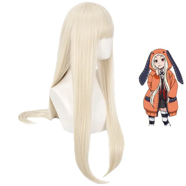 Anime bangs milk golden cos wig Rina Luna - Shop at LoveMi