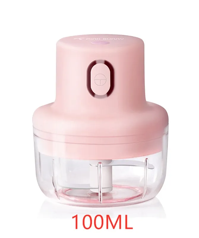 Cordless meat grinder electric garlic masher - 100Ml