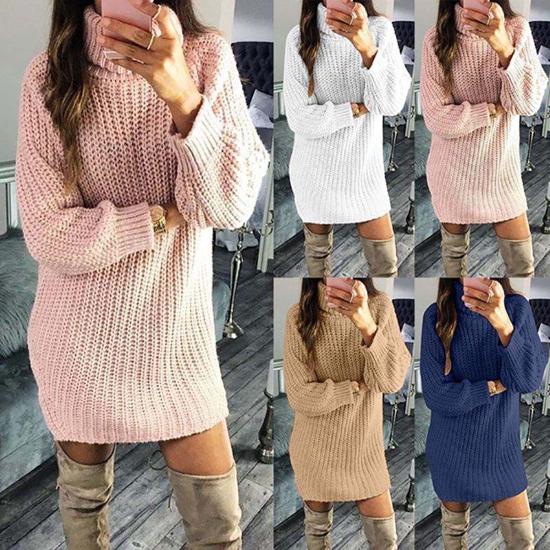 Ladies dress sweater knitted pullover