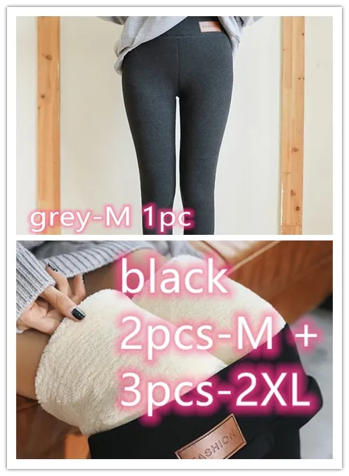Female Winter Thick Velvet Leggings Setd - Shop at LoveMi