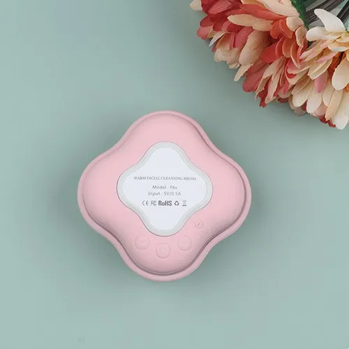 Silicone Facial Cleanser - Pink